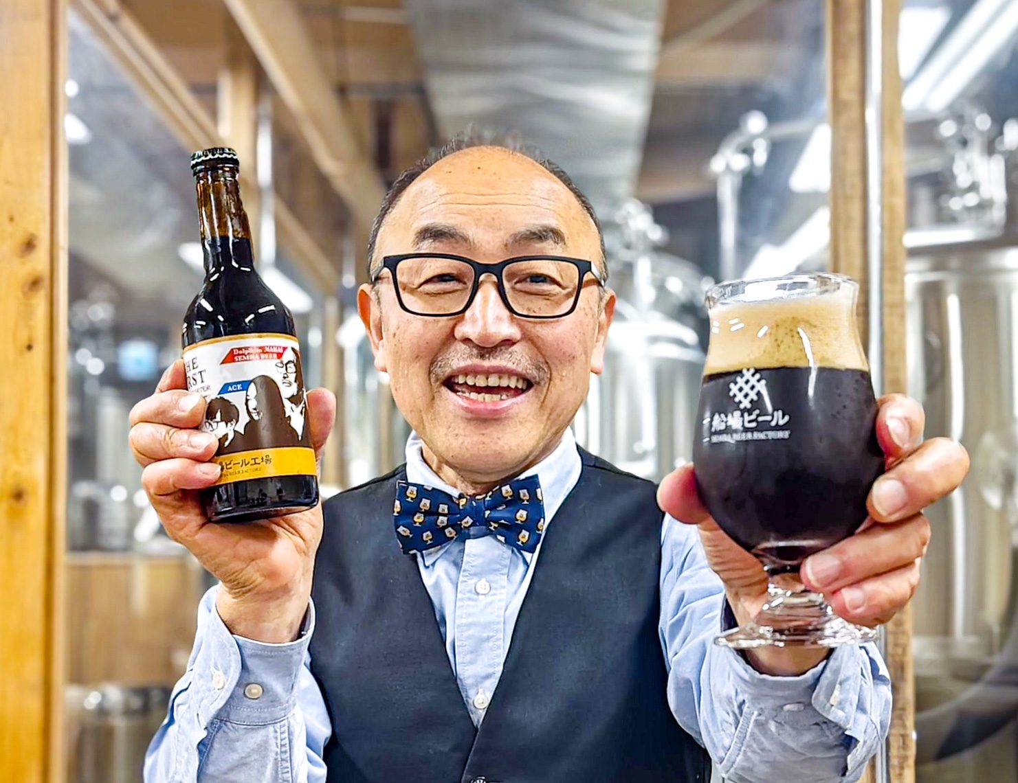 船場ビール工場のオーナー中井深さん