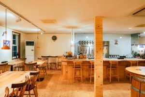 しもかわ森のブルワリー_内観